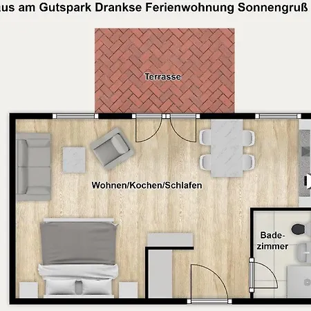 Am Gutspark Drankse Sonnengruss Appartamento